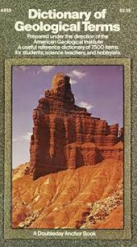 Image of Dictionary Of Geological Terms