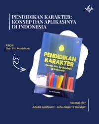 Image of Pendidikan Karakter Konsep Dan Aplikasinya Di Indonesia