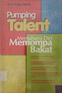 Pumping Talent : Memahami Diri Memompa Bakat